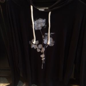 American Eagle cropped hoodie